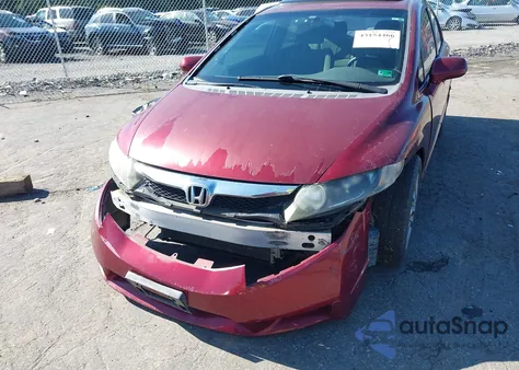 2010 Honda Civic Ex from USA, damaged, VIN 19XFA1F89AE027510